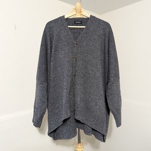 Eskandar Wool Cardigan